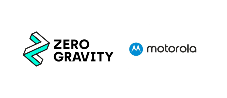 Zero Gravity and Motorola Logo Zero Gravity and Motorola Logo